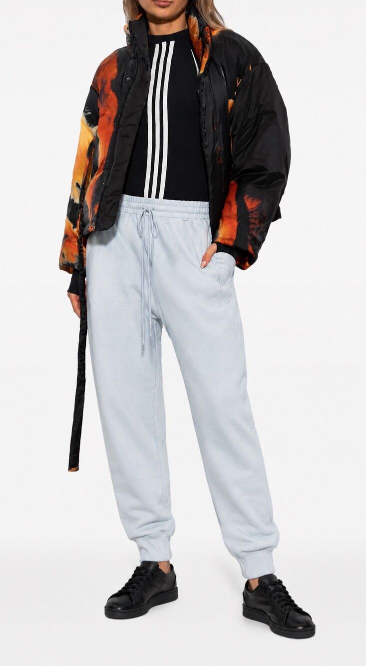 Limited Run Y-3 Light Blue Premium Cotton Jogger designer Sweatpants sweats Smal